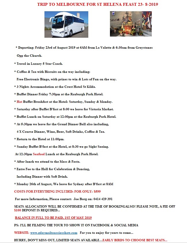 ST HELENA FLYER 2019